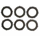 Kupplungslam.,Kupplungssch. DKW RT200,RT200H,RT250/1,RT250H,6St